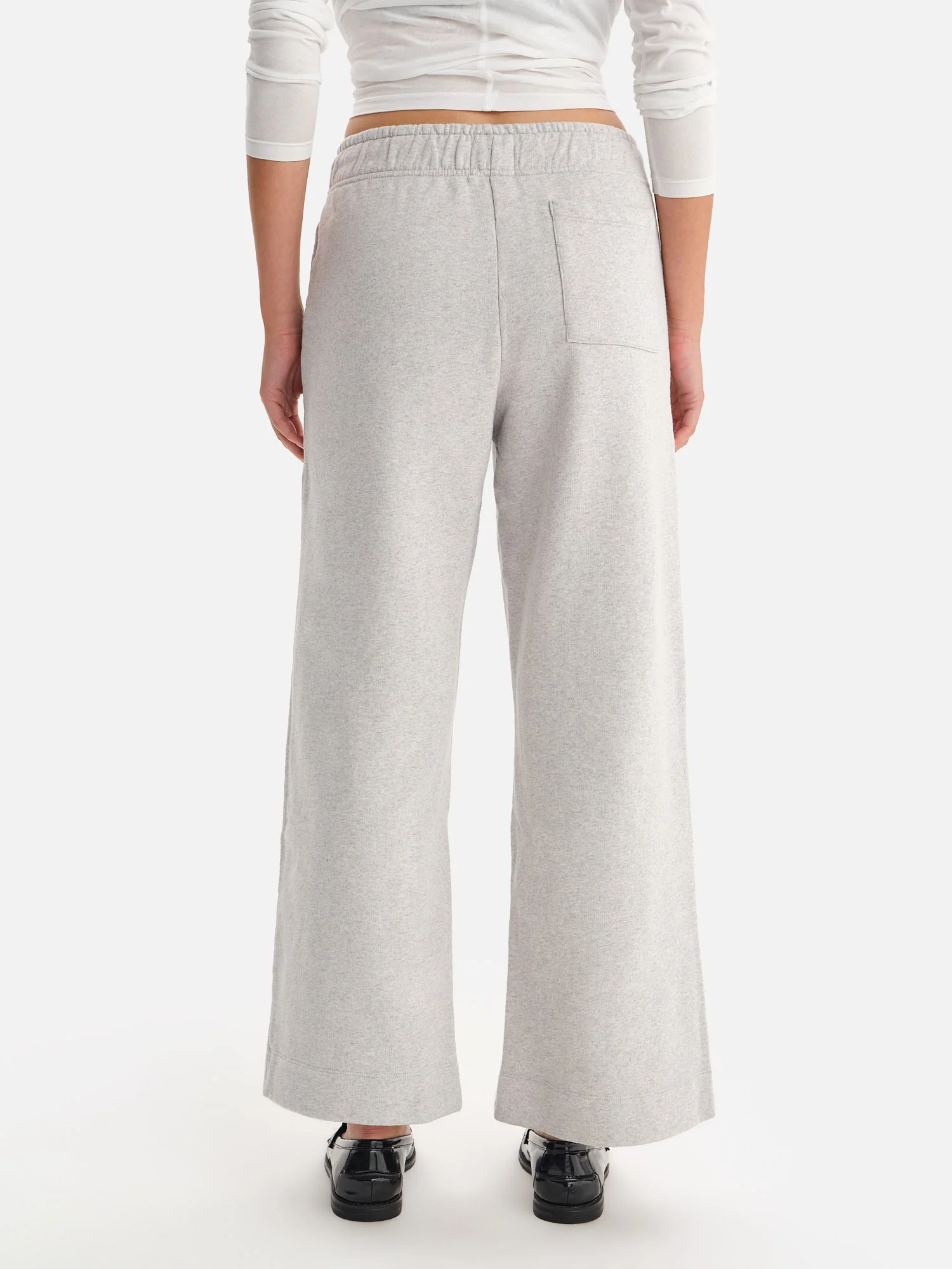 Organic Fleece Wide Leg Pant - Image 6