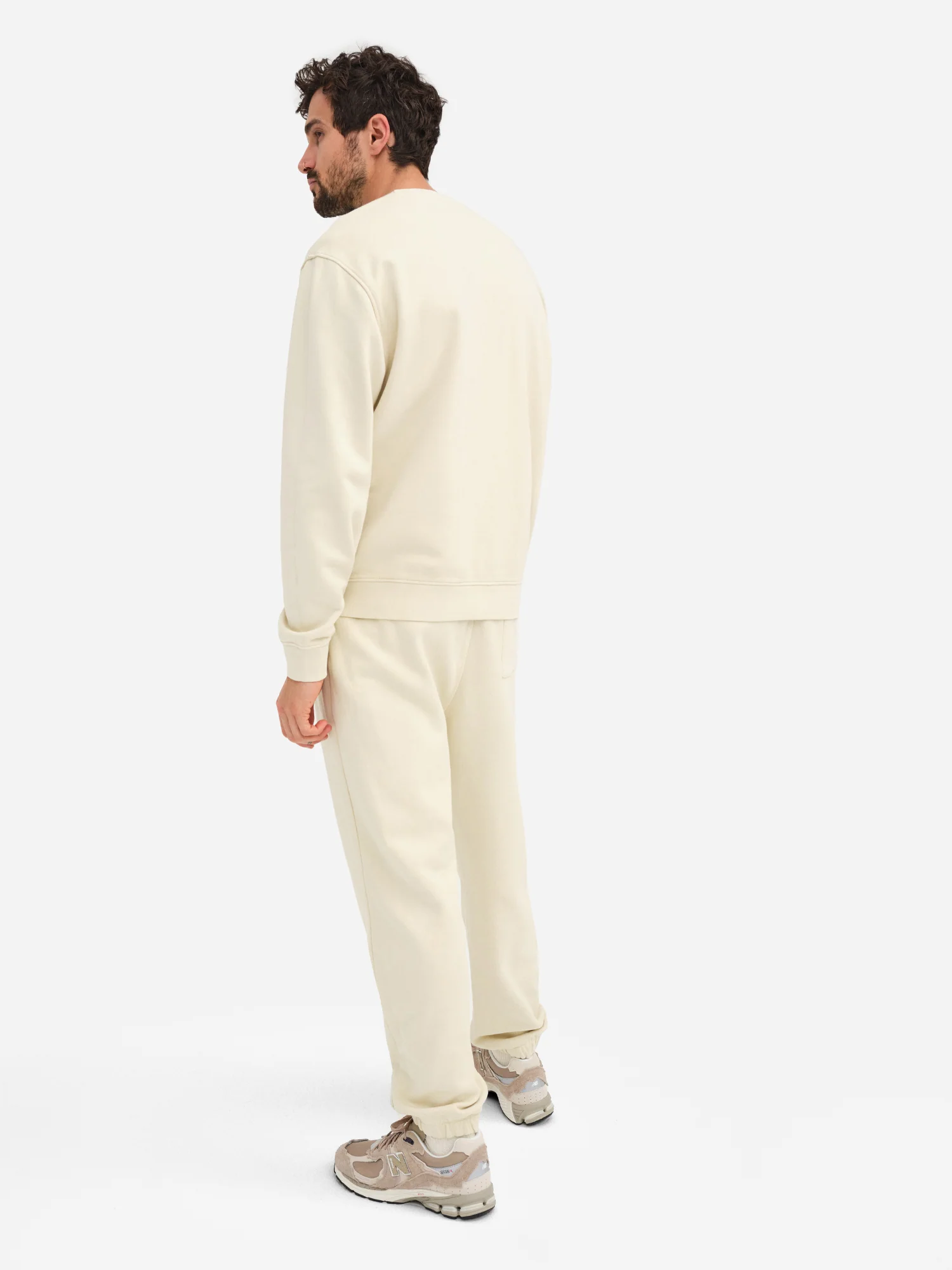 Men's Organic Fleece Crew Neck Sweatshirt - Image 5