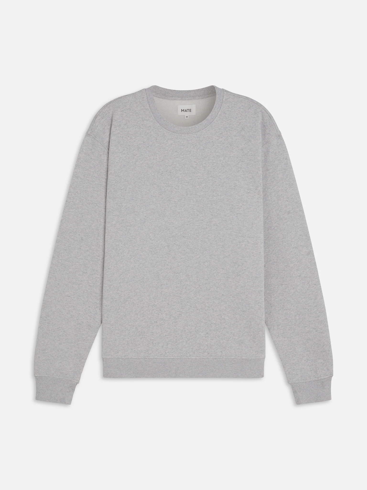 Men's Organic Fleece Crew Neck Sweatshirt - Image 6