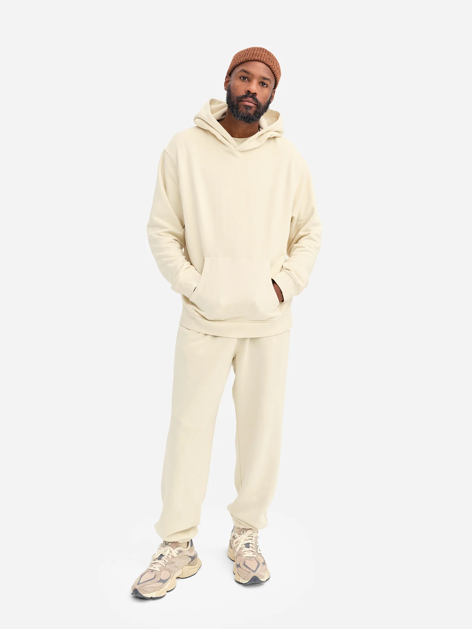 Men's Organic Fleece Hoodie - Image 6