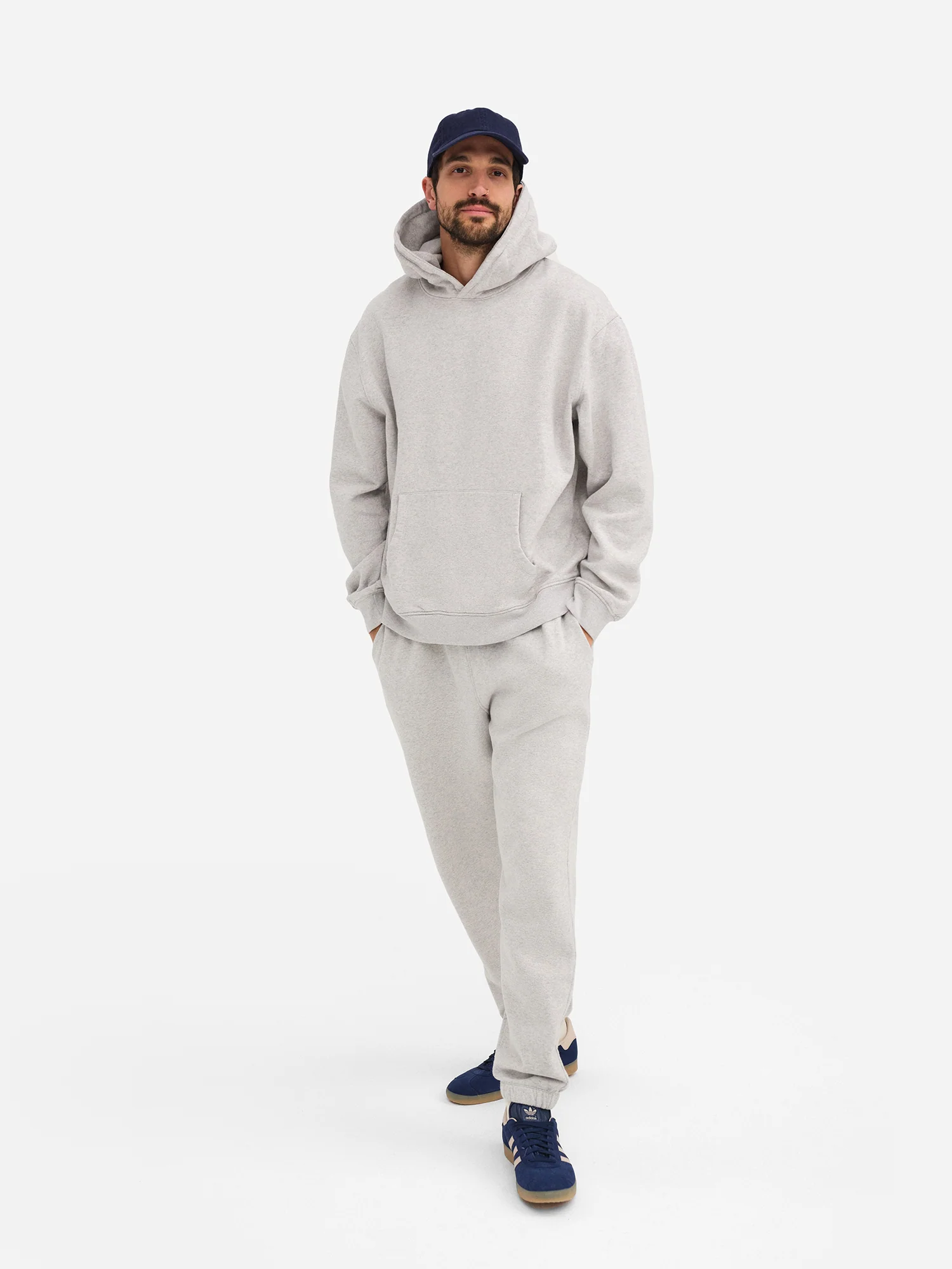 Men's Organic Fleece Hoodie - Image 3