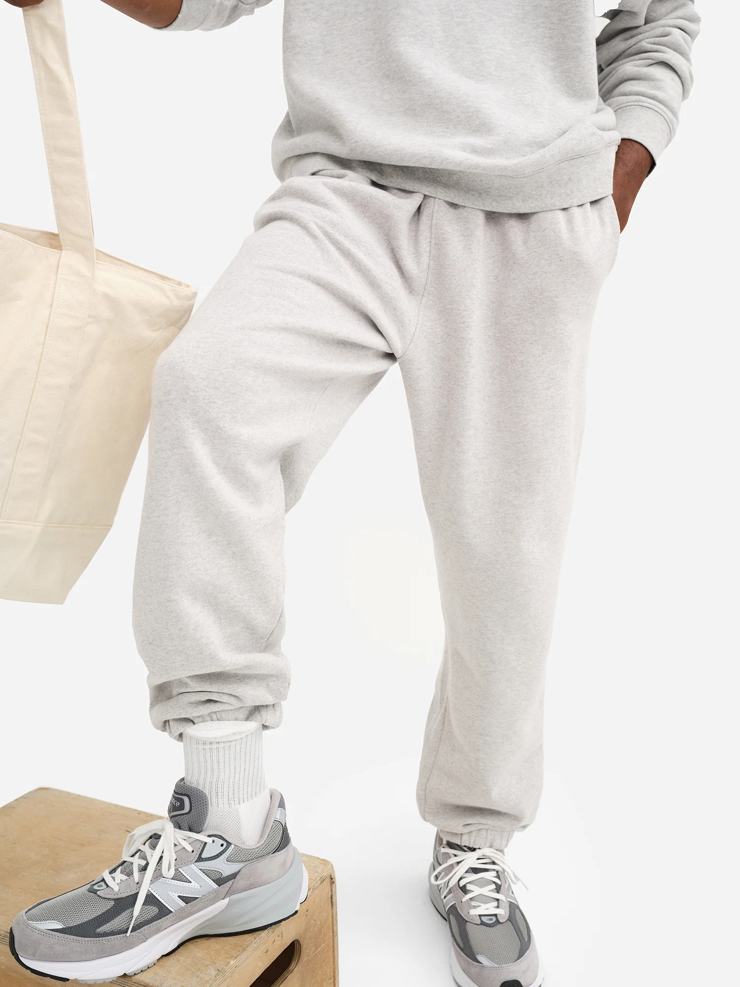 Men's Organic Fleece Relaxed Sweatpant - Image 3