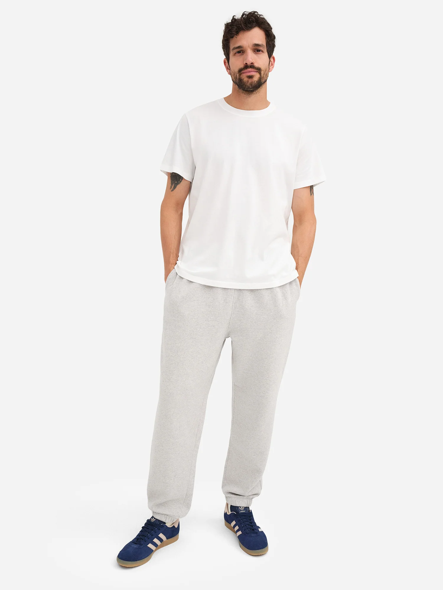 Men's Organic Cotton Crew Neck Tee - Image 3