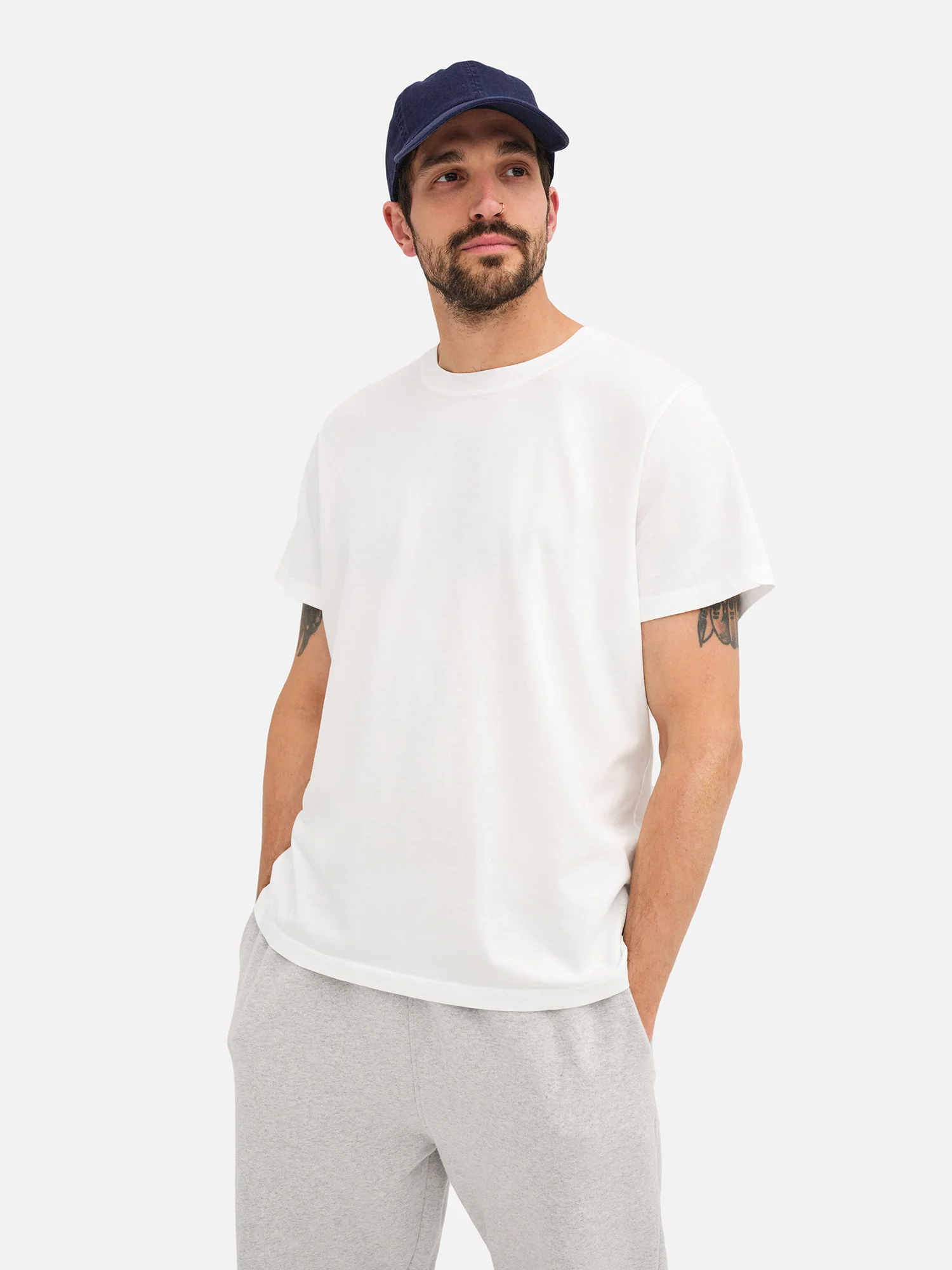 Men's Organic Cotton Crew Neck Tee - Image 5