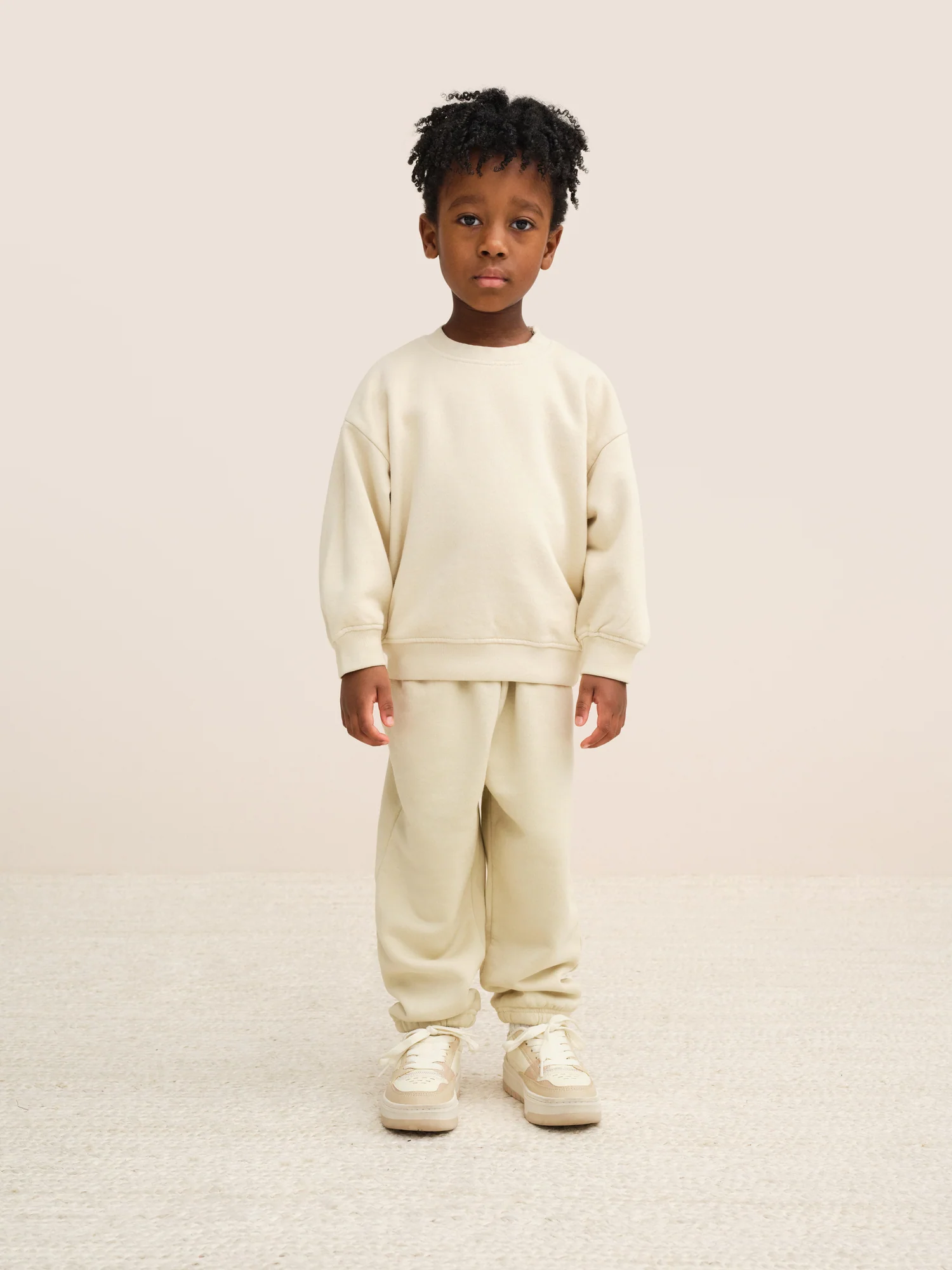 Mini Organic Fleece Crew Neck Sweatshirt - Image 3