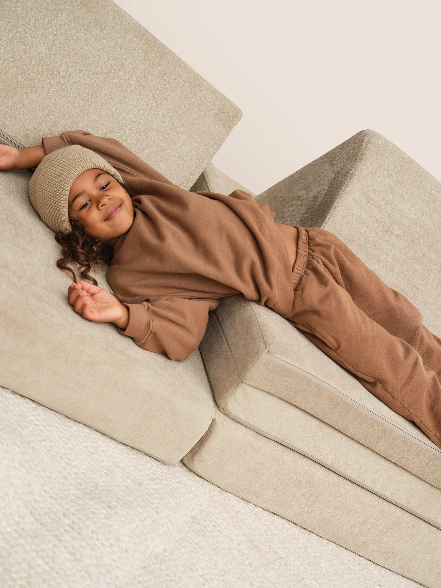 Mini Organic Fleece Crew Neck Sweatshirt - Image 4