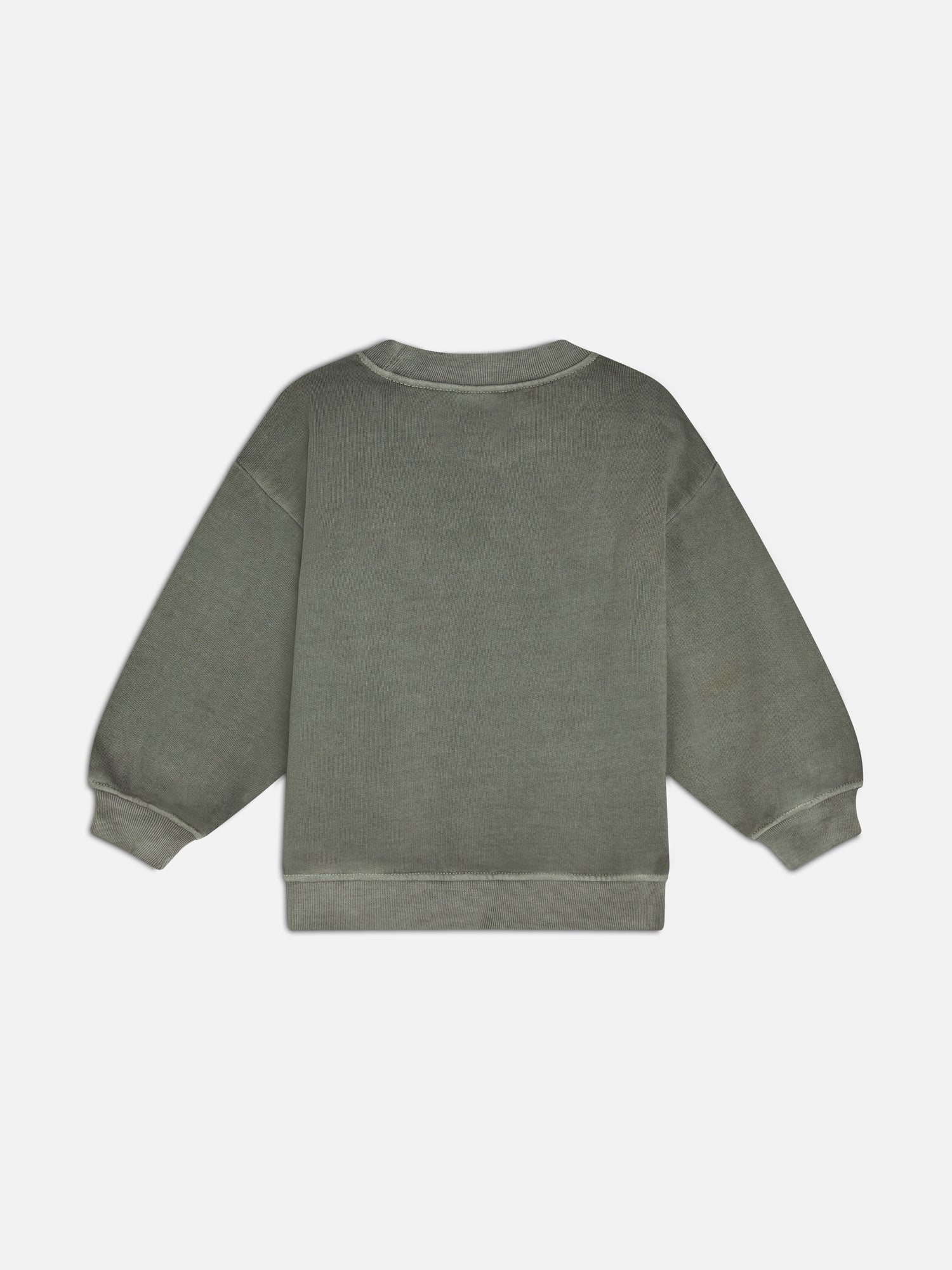 Mini Organic Fleece Crew Neck Sweatshirt - Image 7