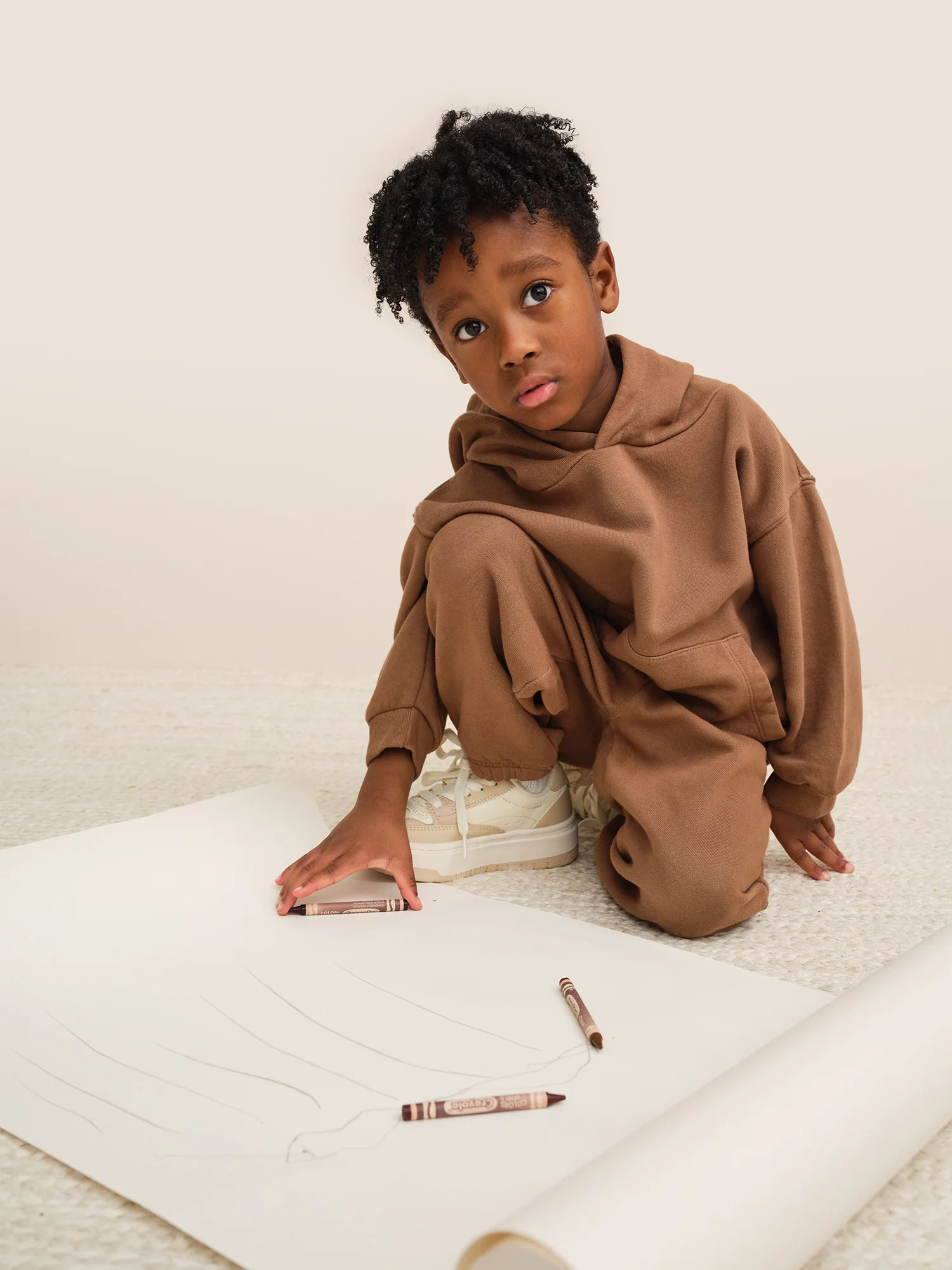 Mini Organic Fleece Hoodie - Image 3