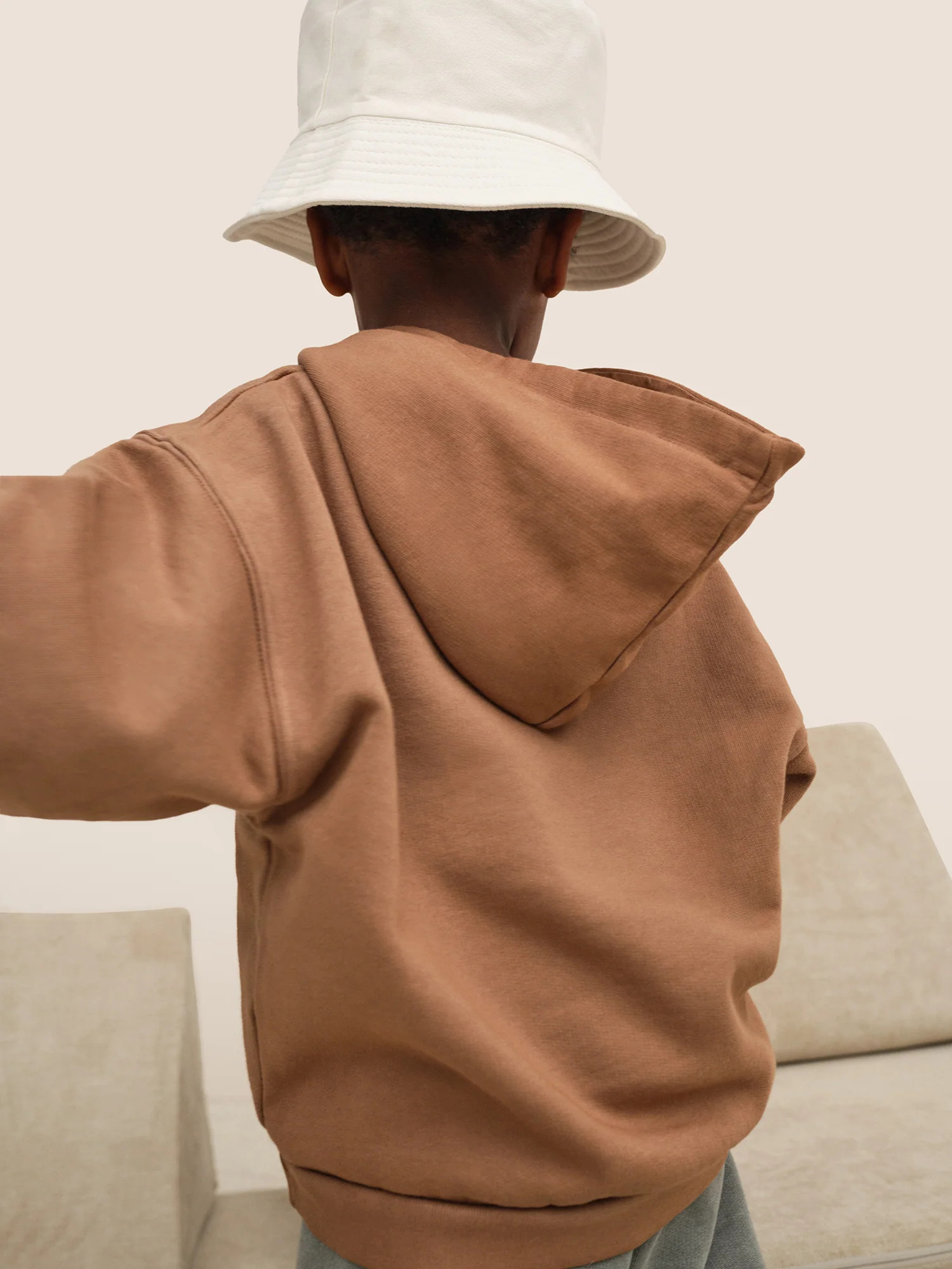 Mini Organic Fleece Hoodie - Image 6