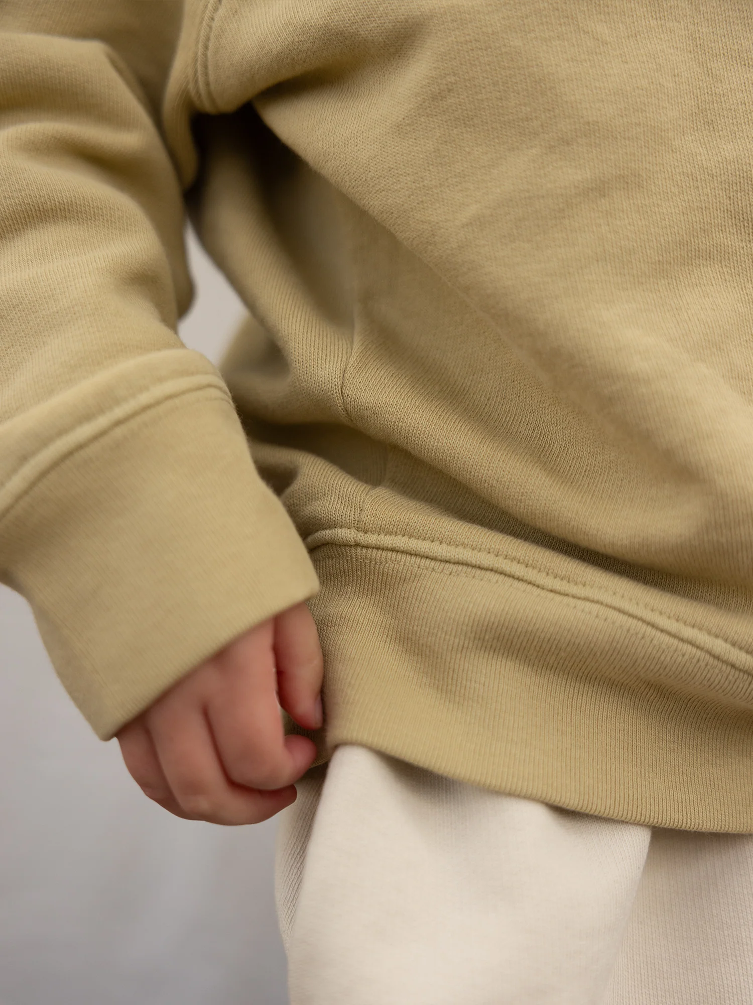 Mini Organic Lightweight Terry Raglan Sweatshirt - Image 5