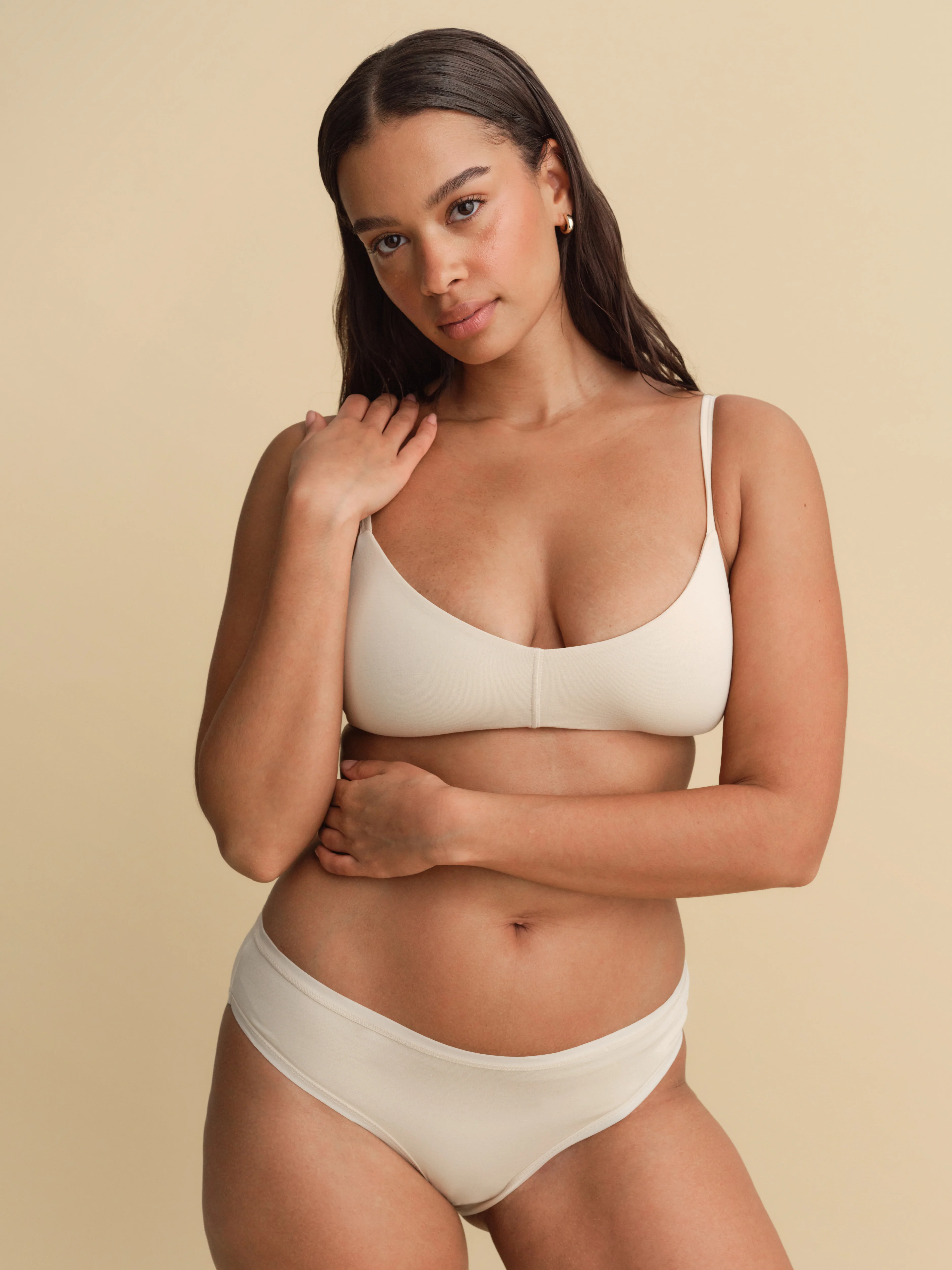 Organic Comfort Mid Rise Bikini - Image 9
