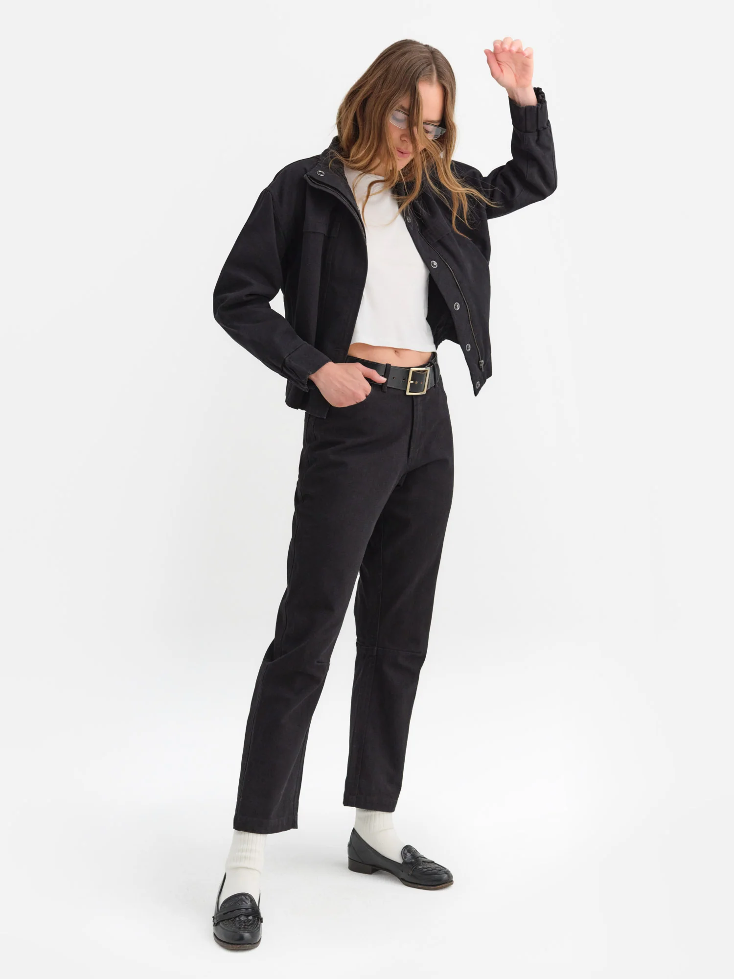 Organic Cotton Canvas Five Pocket Pant - Image 4