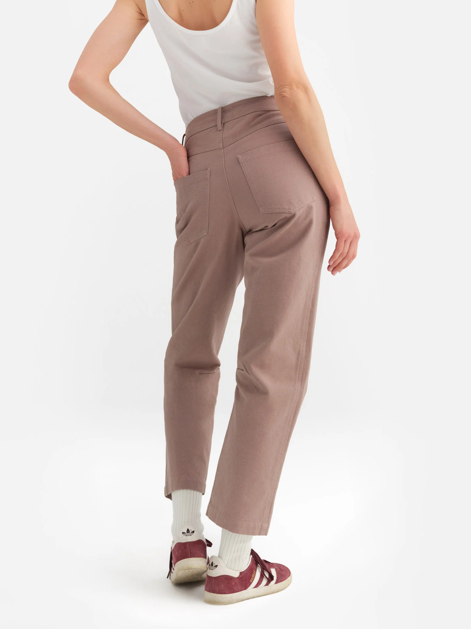 Organic Cotton Canvas Five Pocket Pant - Image 3