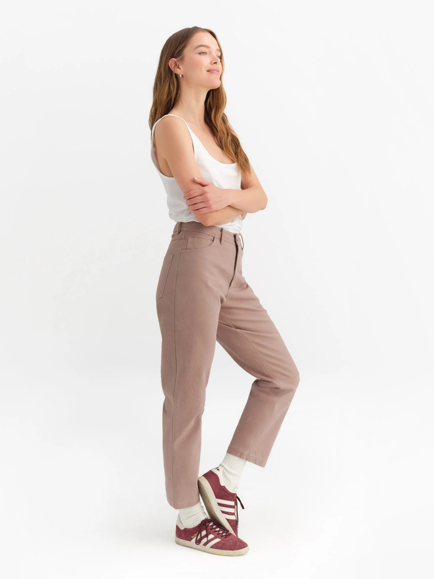 Organic Cotton Canvas Five Pocket Pant - Image 4