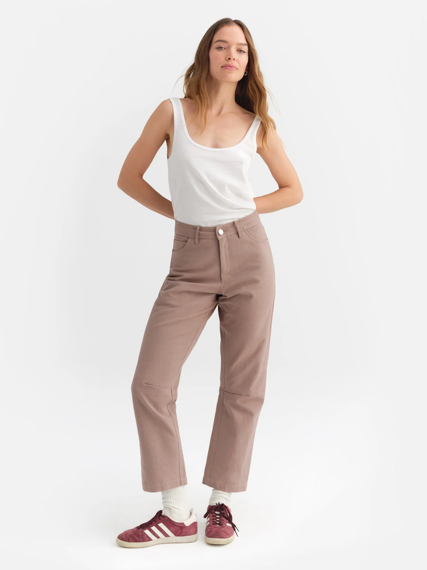 Organic Cotton Canvas Five Pocket Pant - Image 7