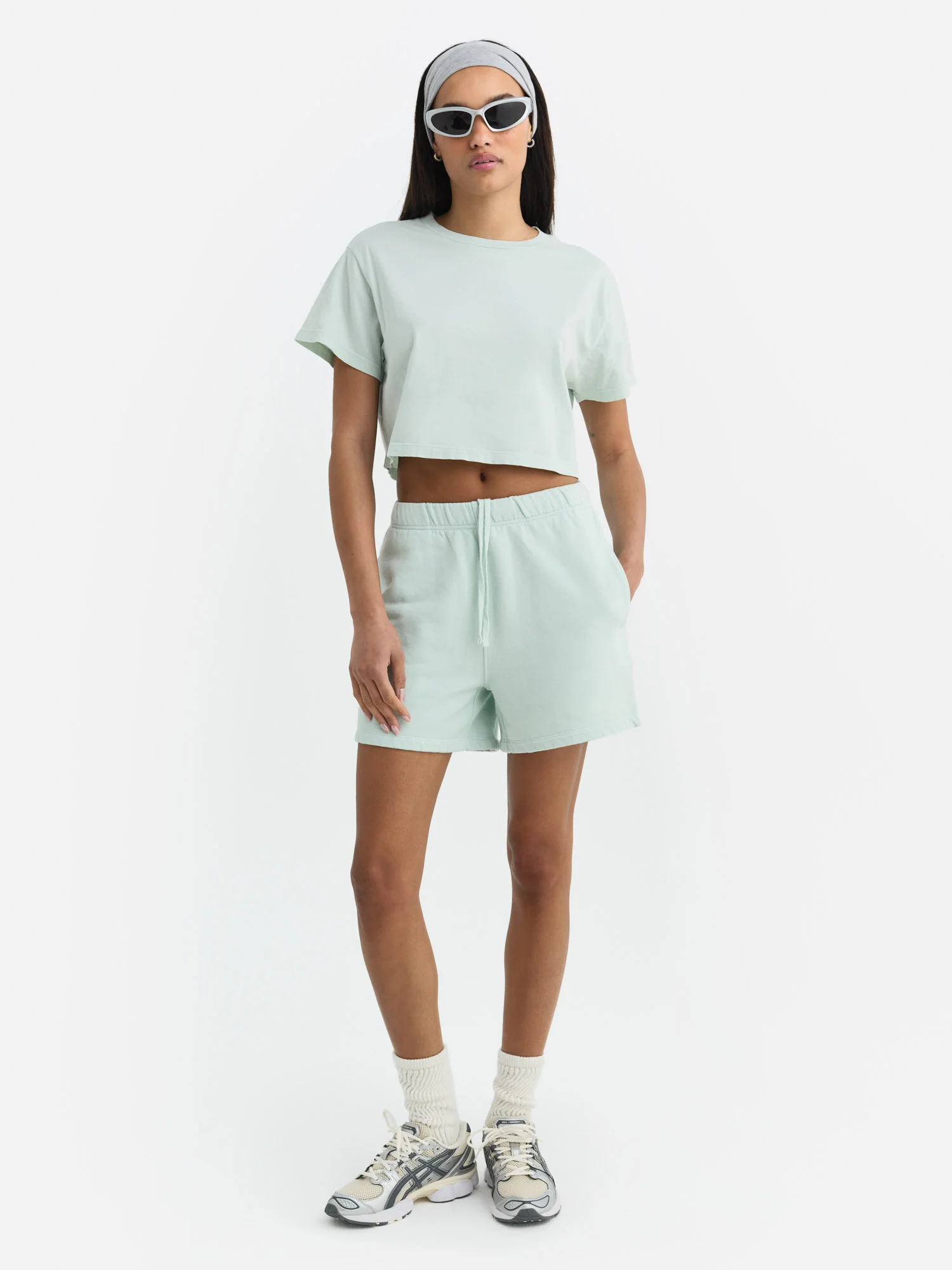 Organic Cotton Relaxed Crop Tee - Image 7