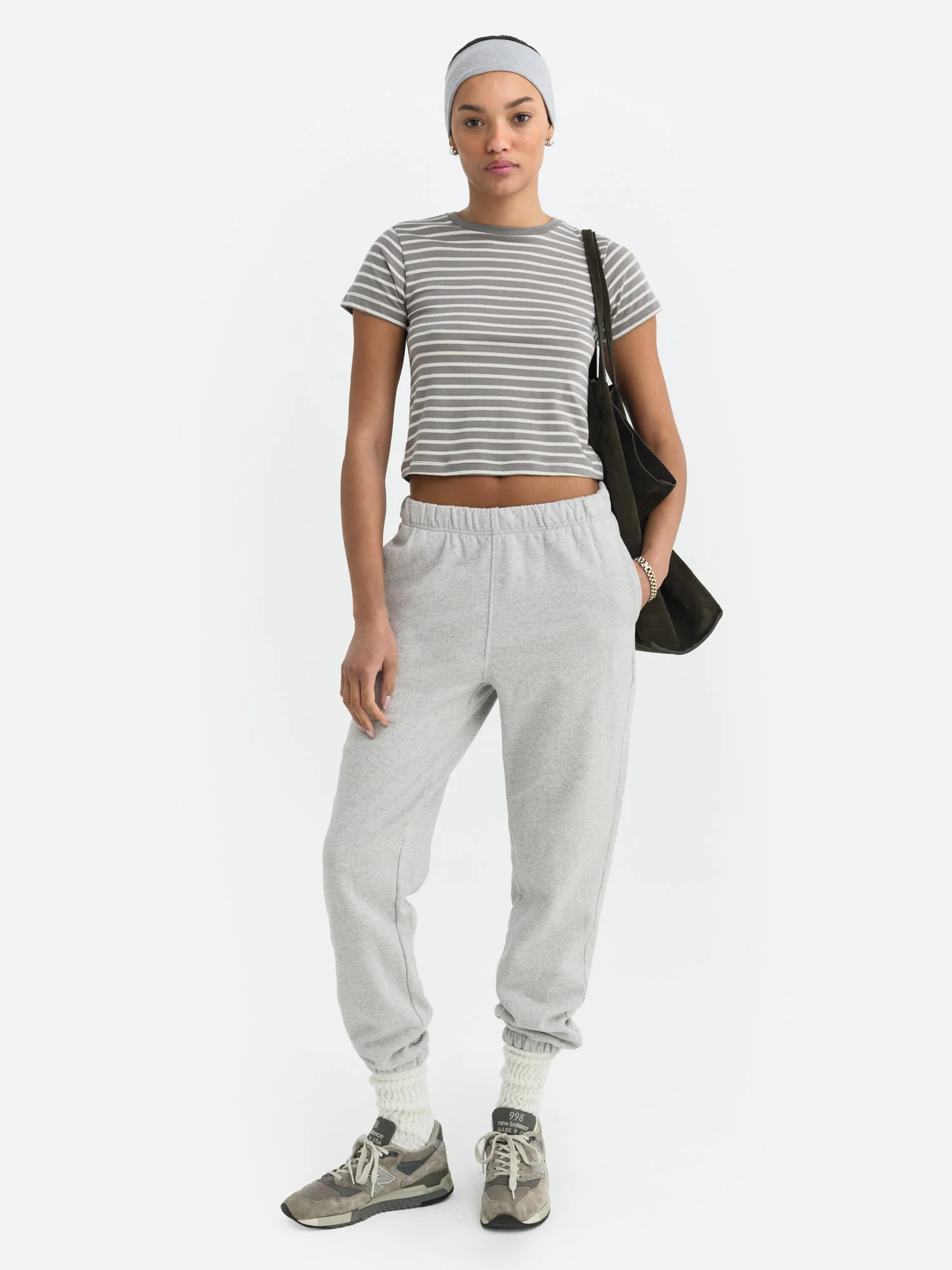 Organic Cotton Striped Muscle Tank - Image 7