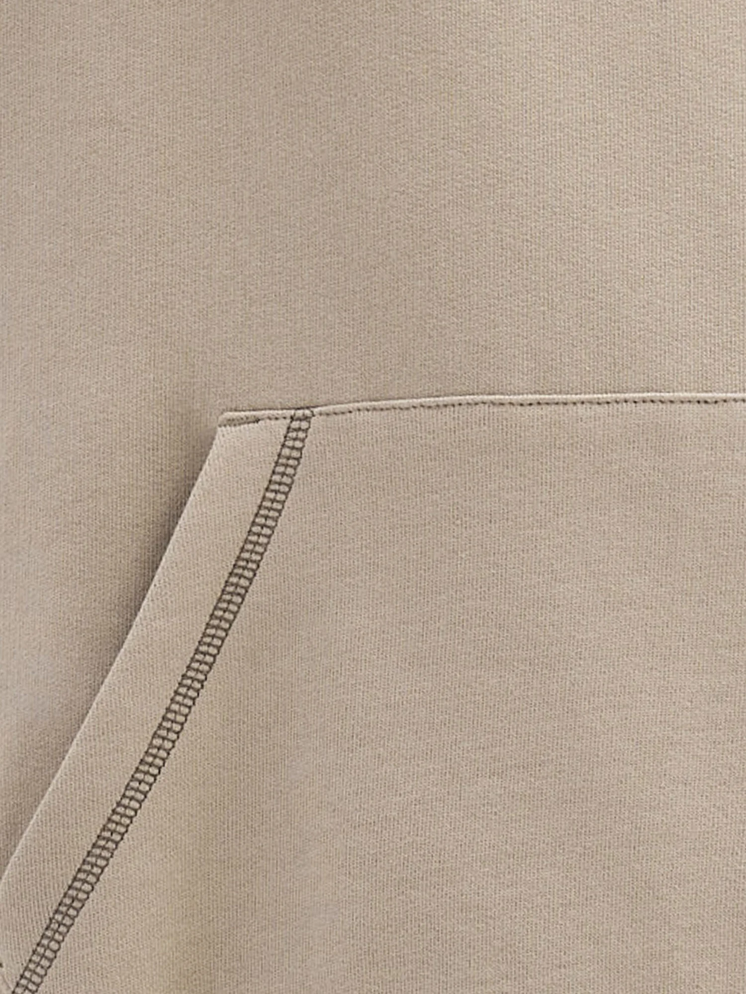 Organic Fleece Contrast Hoodie - Image 6