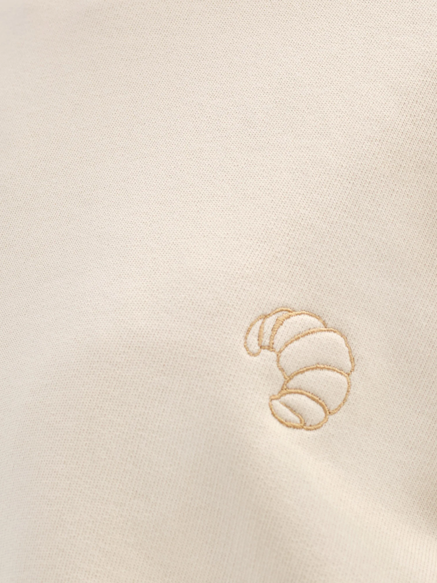 Organic Fleece Embroidered Oversized Sweatshirt - Image 6