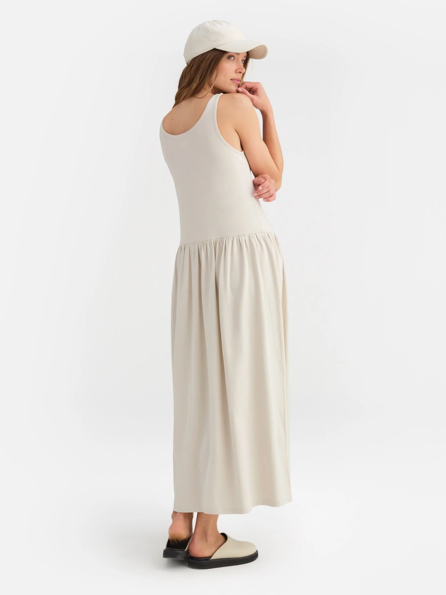 Organic Heavyweight Tank Dress - Image 3