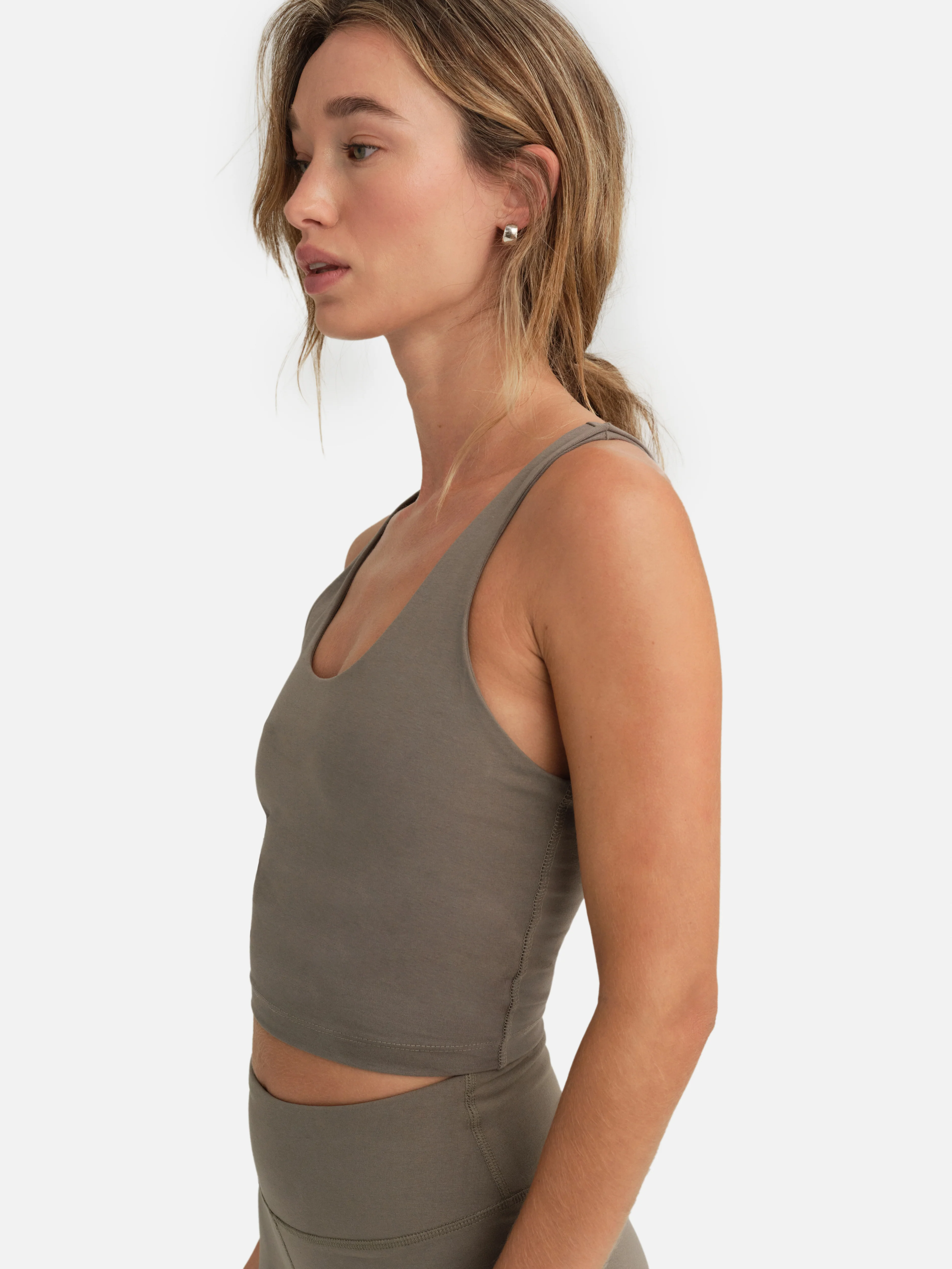 Organic Stretch Racer Tank - Image 4
