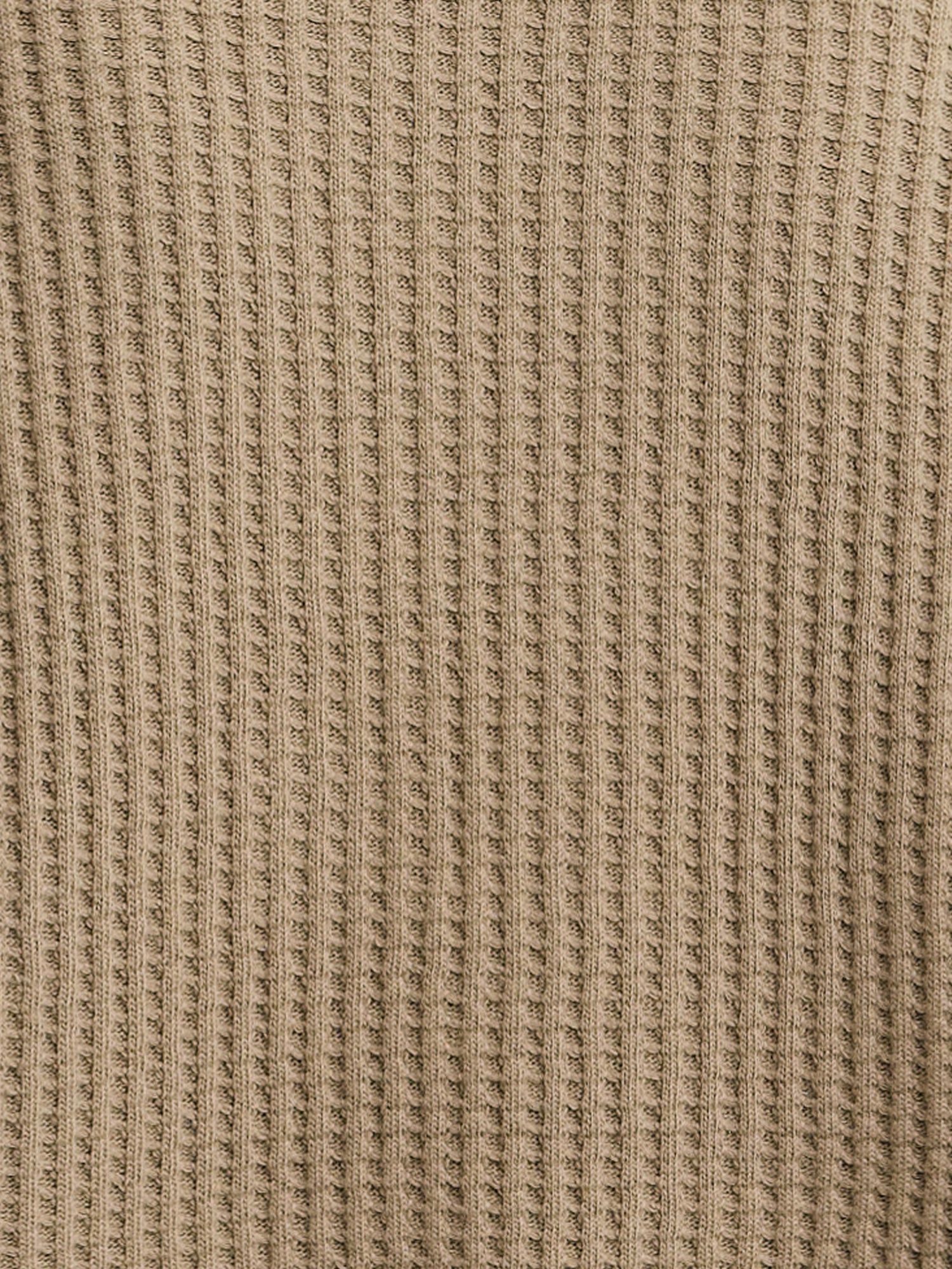 Organic Waffle Collared Half-Zip Sweatshirt - Image 6