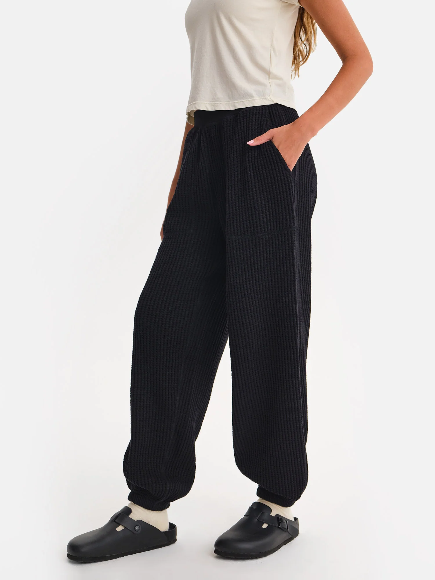 Organic Waffle Sweatpant - Image 4