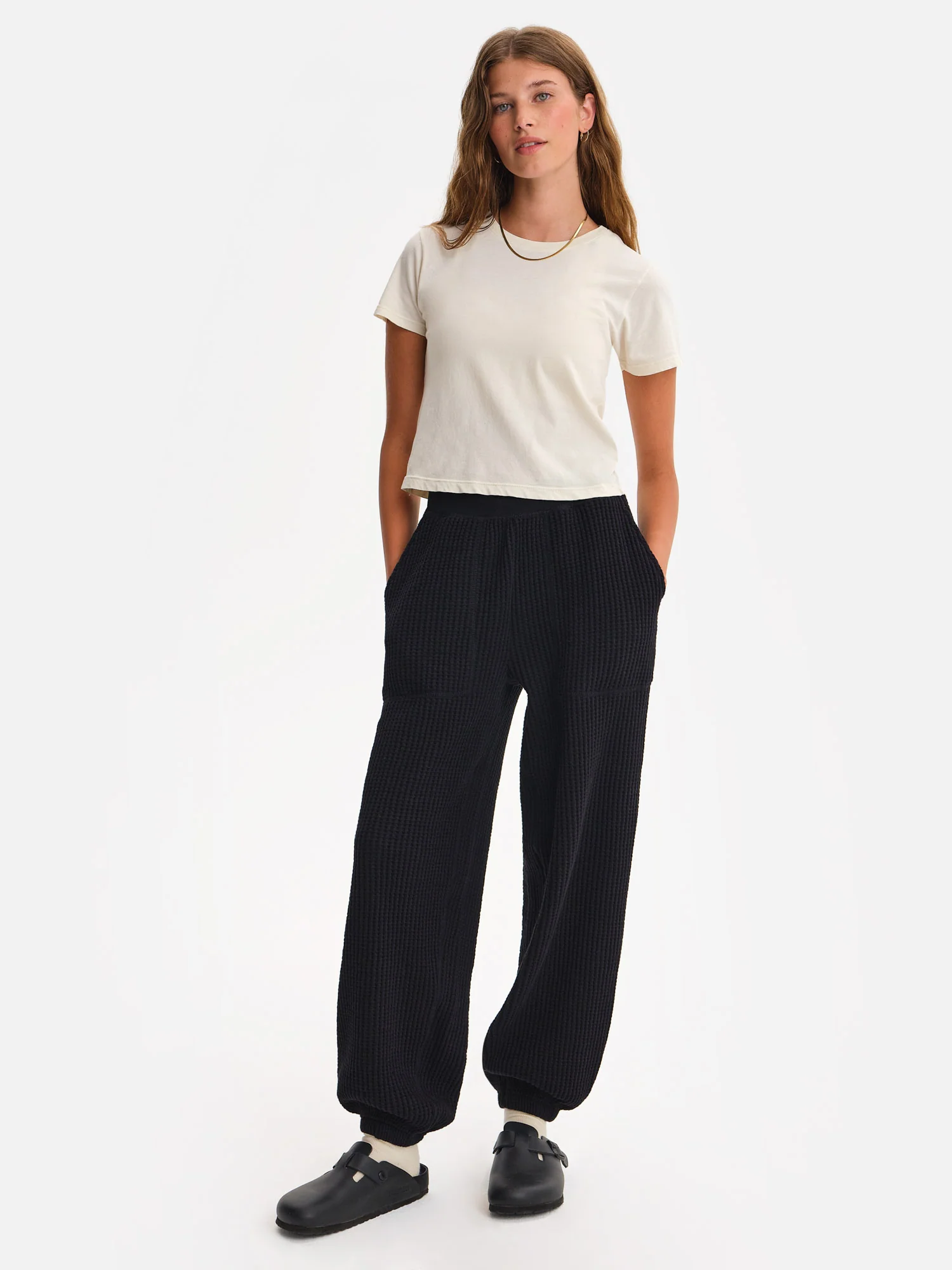 Organic Waffle Sweatpant - Image 7