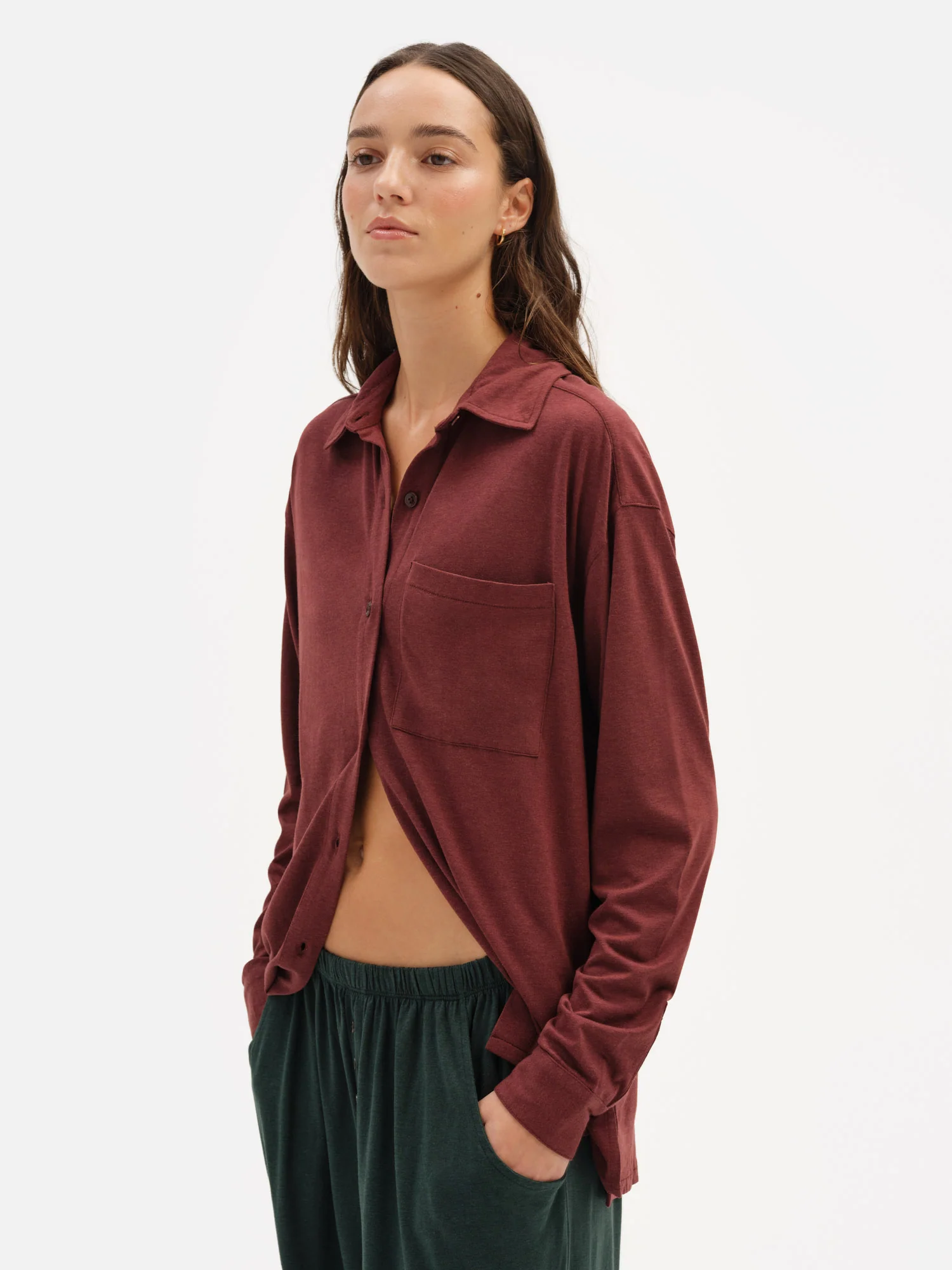 Tencel Sleep Button Down - Image 4