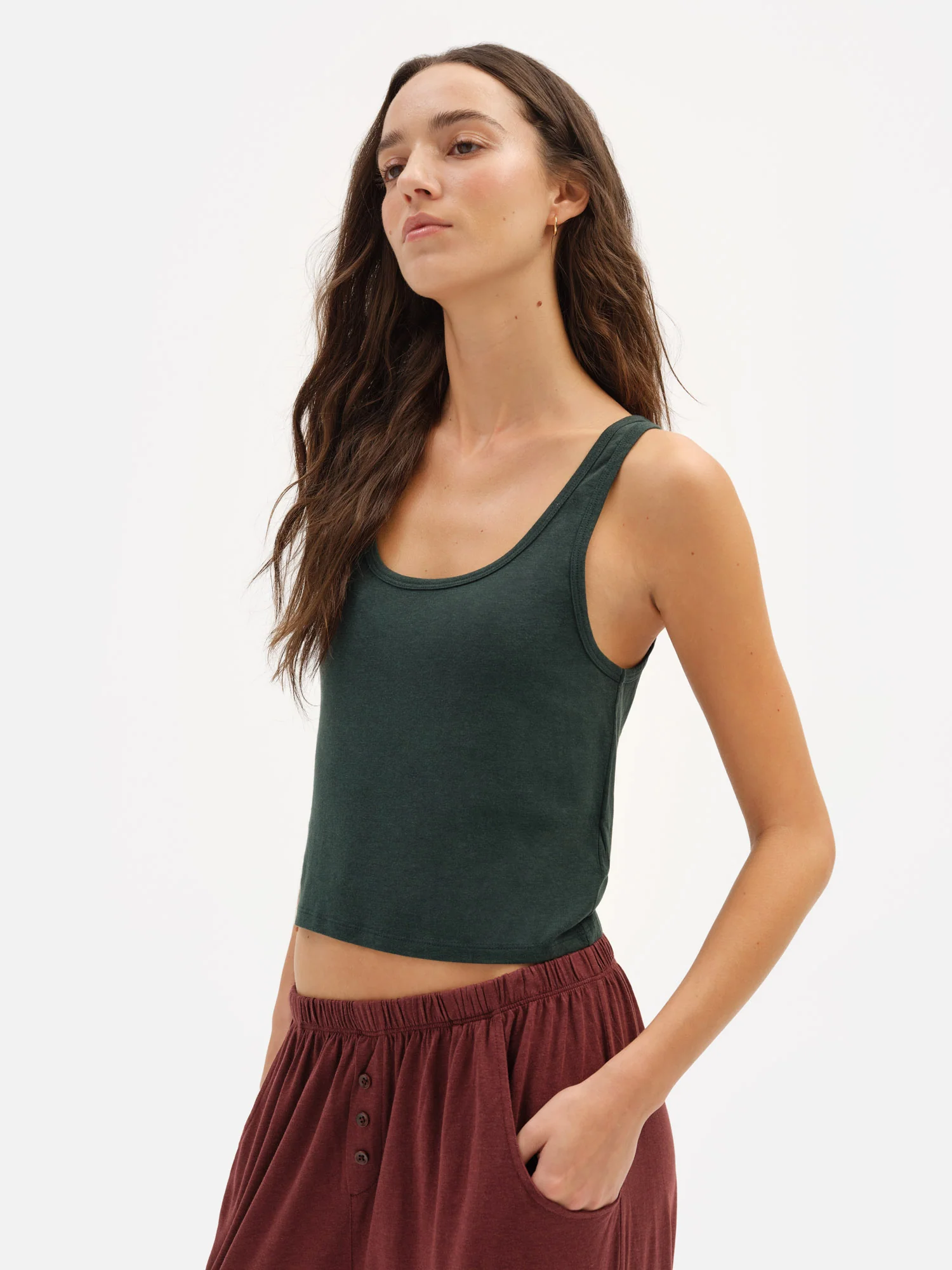 Tencel Sleep Scoop Tank - Image 4