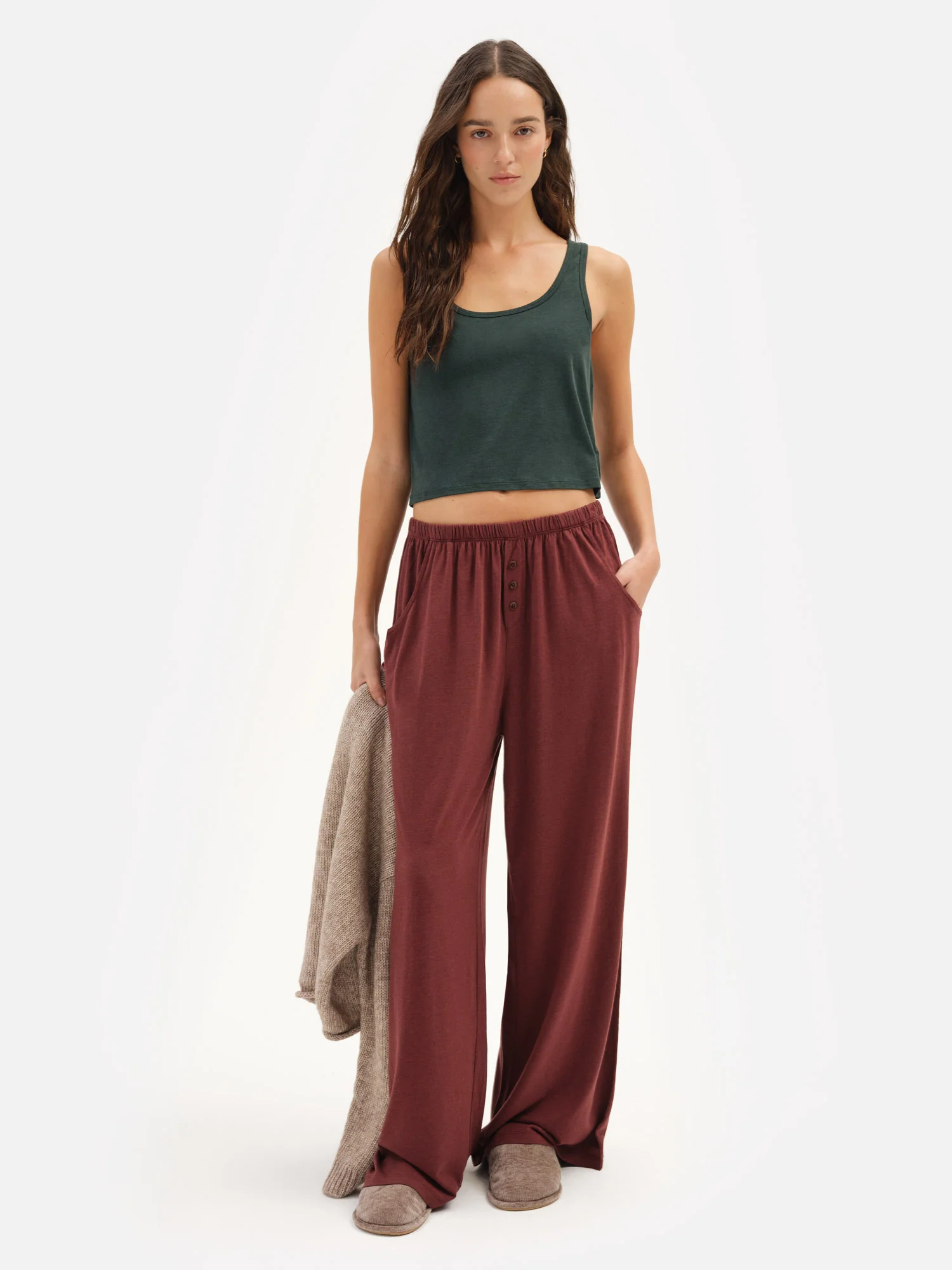 Tencel Sleep Scoop Tank - Image 7